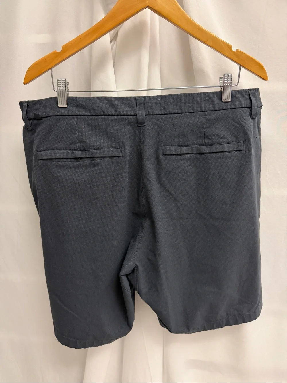 Lululemon Men's ABC Classic-Fit Golf Chino Shorts Dark Gray 9